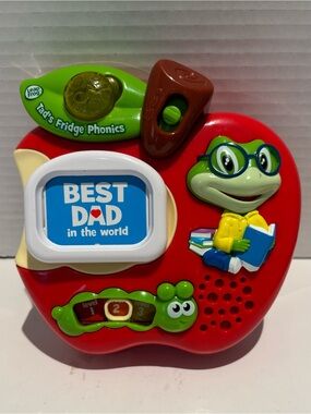 LeapFrog Tad's Fridge Phonics Interactive English Version Red Apple Base only
